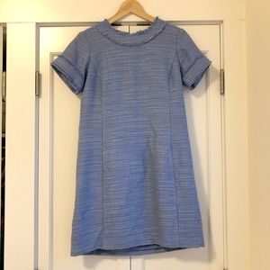 Sail to Sable NWT Blue Tweed Dress Size 6